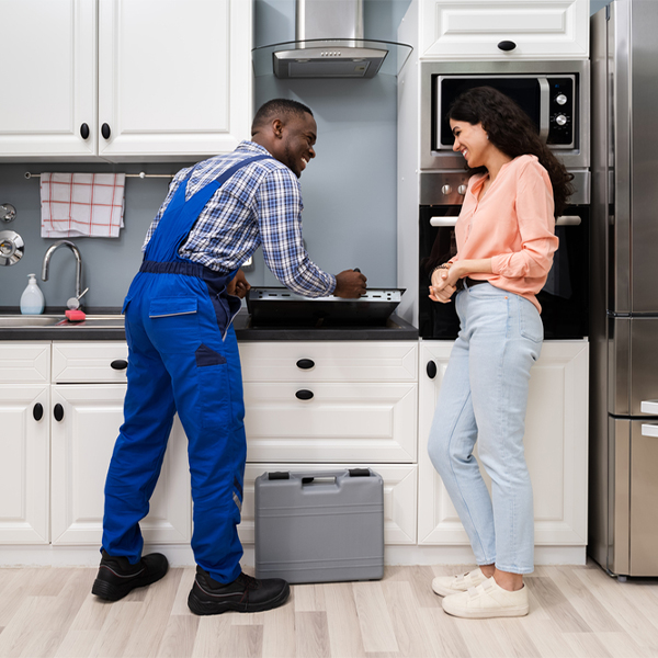 can you provide an estimate for cooktop repair before beginning any work in La Vernia